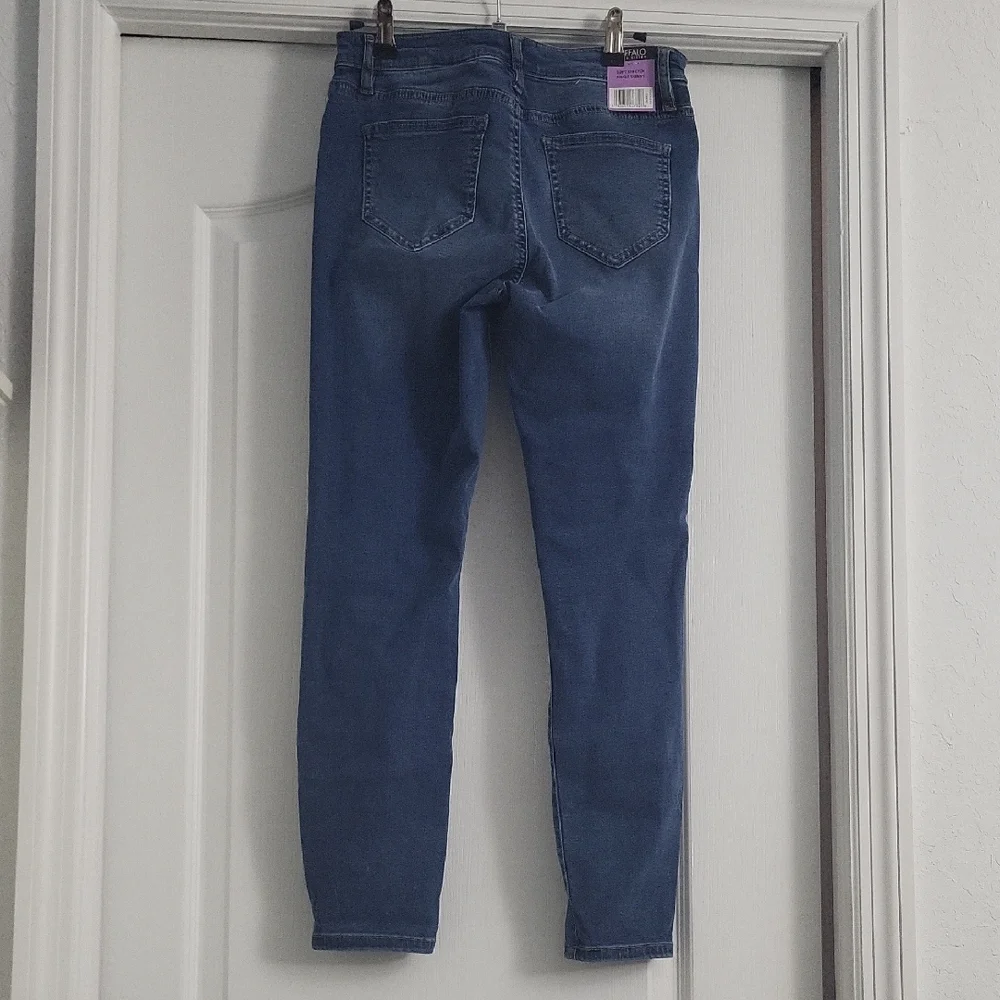 Buffalo David Bitton Skinny Blue Jeans Sleek Fit